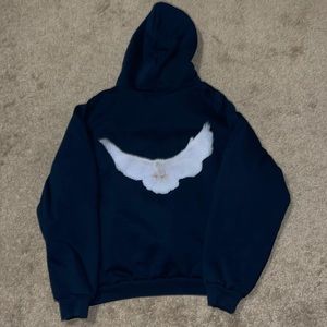 Yeezy Gap Balenciaga shrunken hoodie
